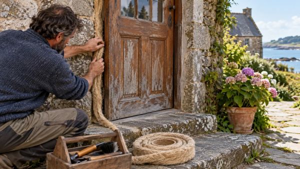 7 techniques efficaces pour isoler une vieille porte en bois
