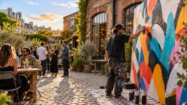 Découvrez comment un graffeur transforme vos événements en œuvres d'art